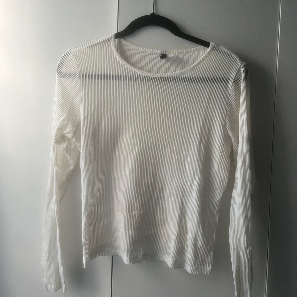 See-through top